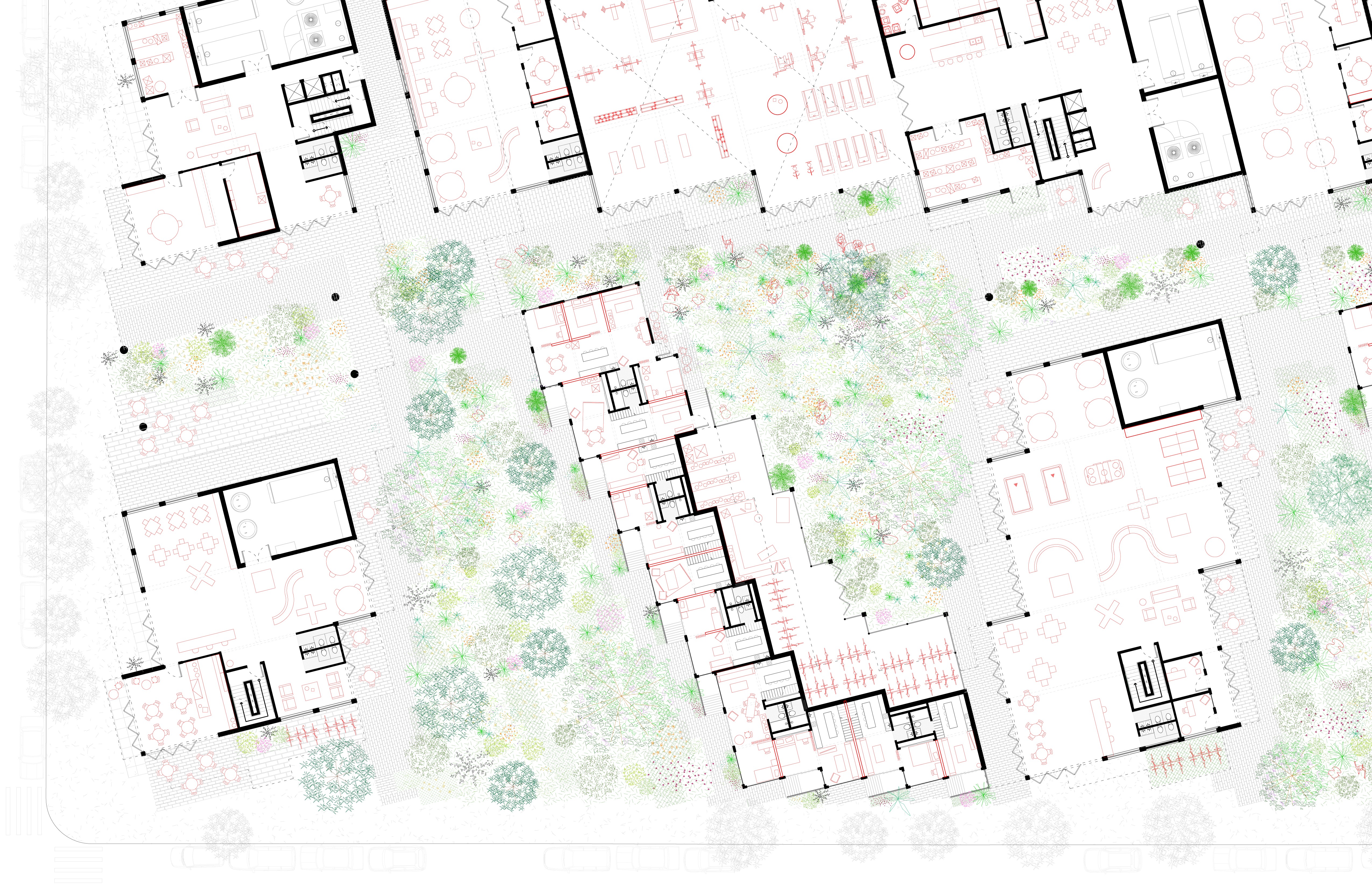 100 Babylon — Ground Floor Plan