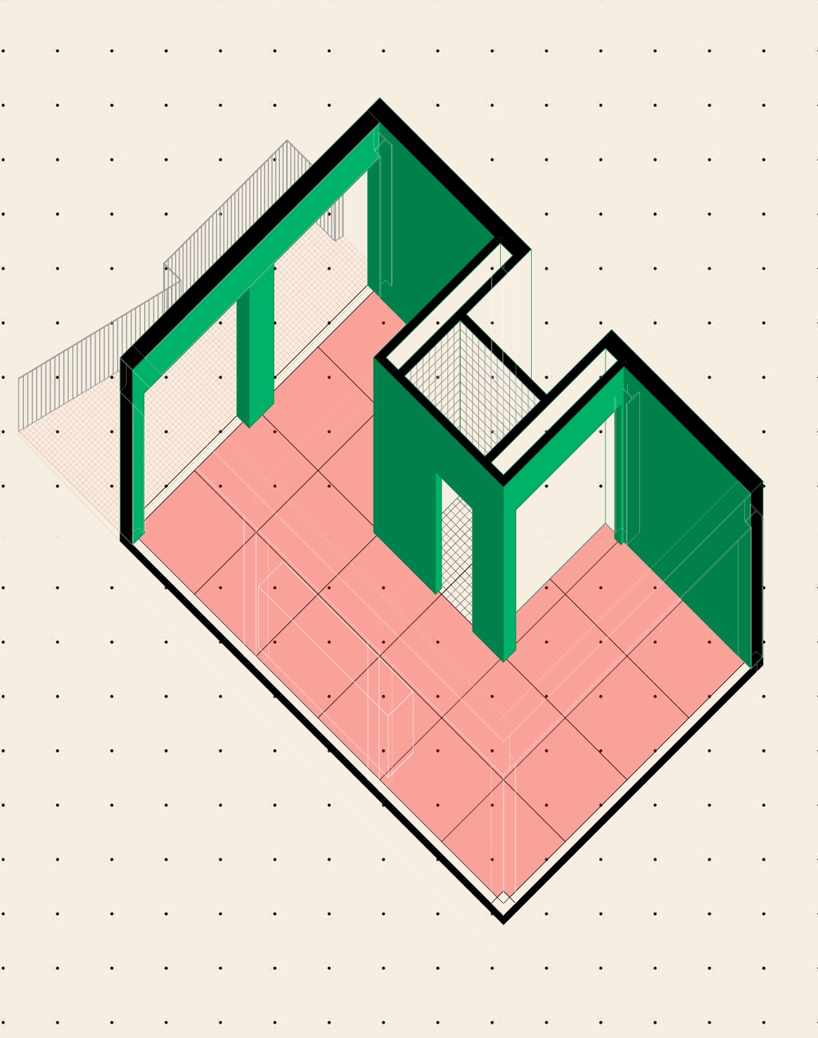 100 Babylon — 1. Unit Axonometric