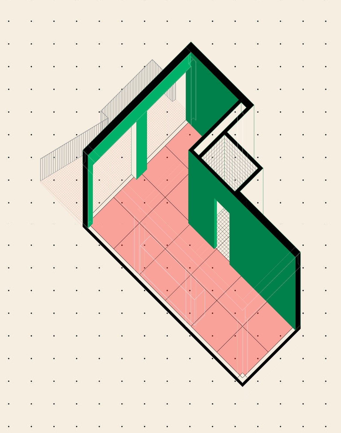 100 Babylon — 2. Unit Axonometric