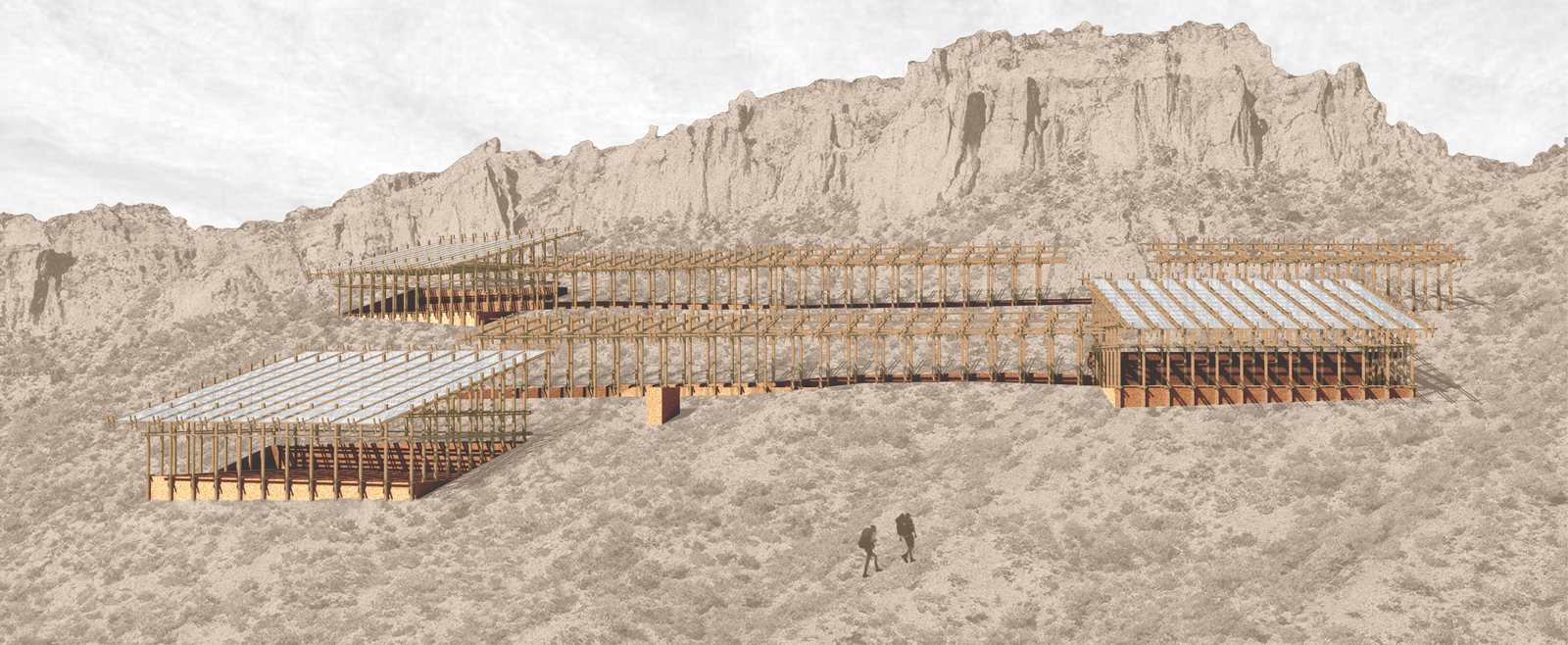 Chinati Discovery Center — Exterior Vignette