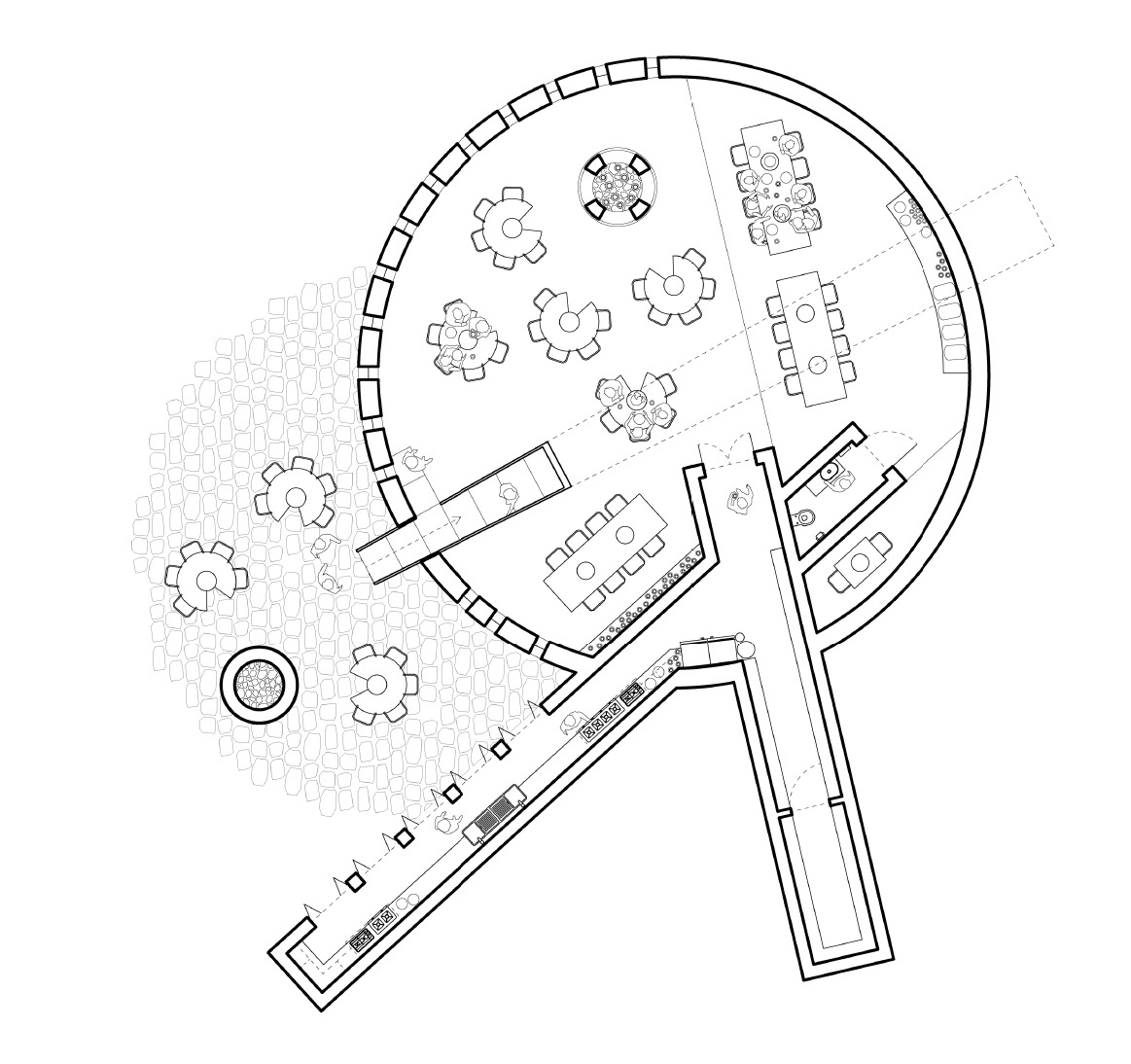 Cracked Vases — First Floor Plan