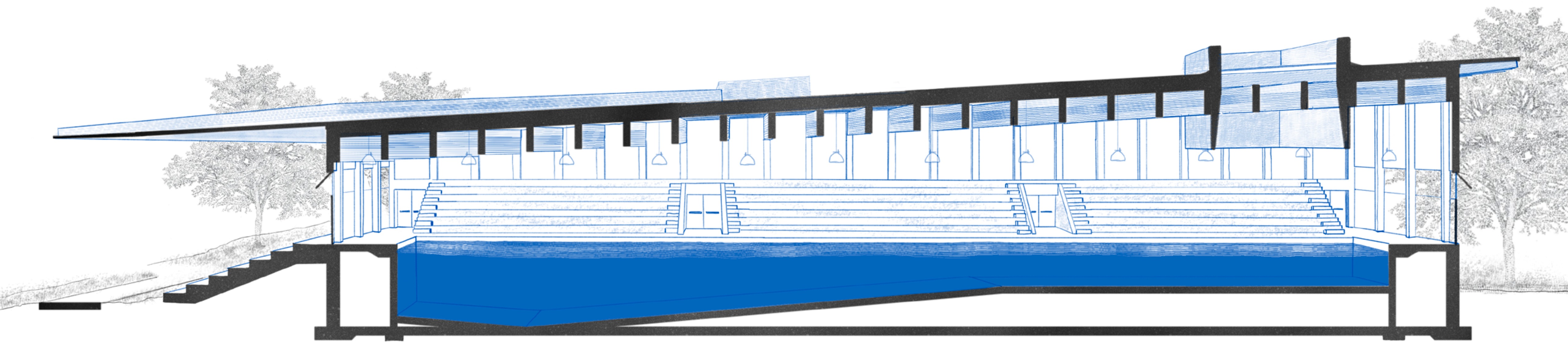 Steamboat Landing — Perspective Section