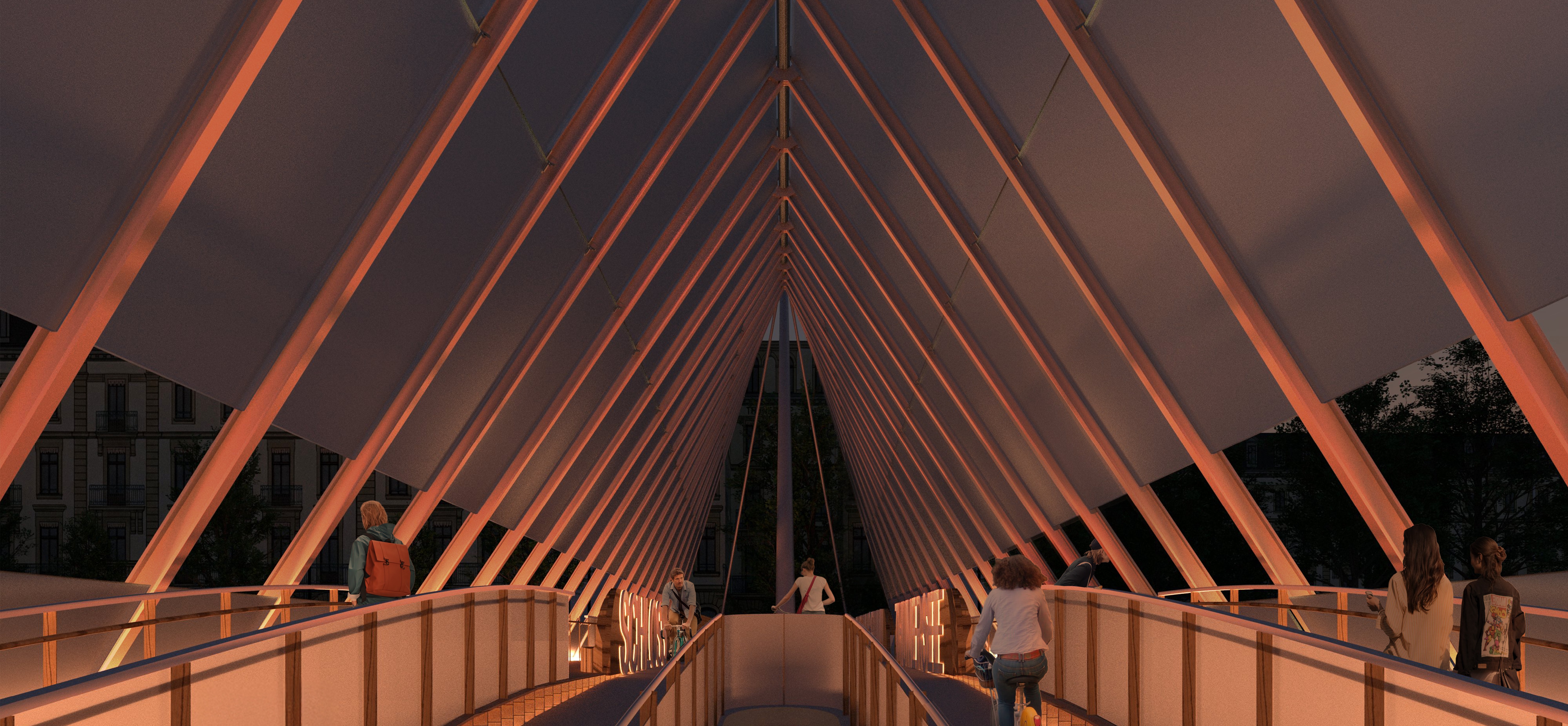 Veiled Crossing — Interior Circulation